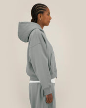 Sudadera unisex Oversized con capucha y cremallera completa de algodón reciclado - 400 g/m² | Fronter - STSU275