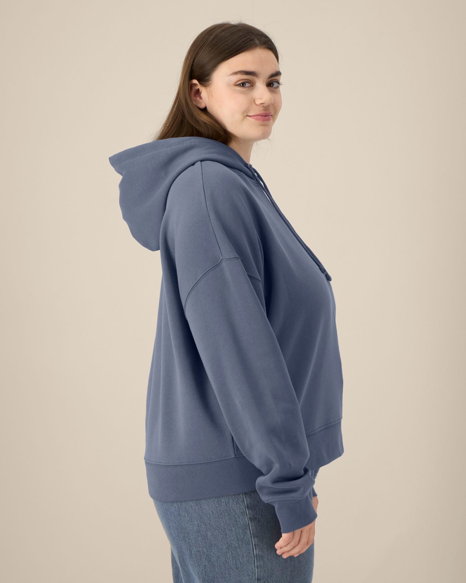 Women's Organic Cotton Hoodie Sweatshirt - 300 GSM | Nora STSW213