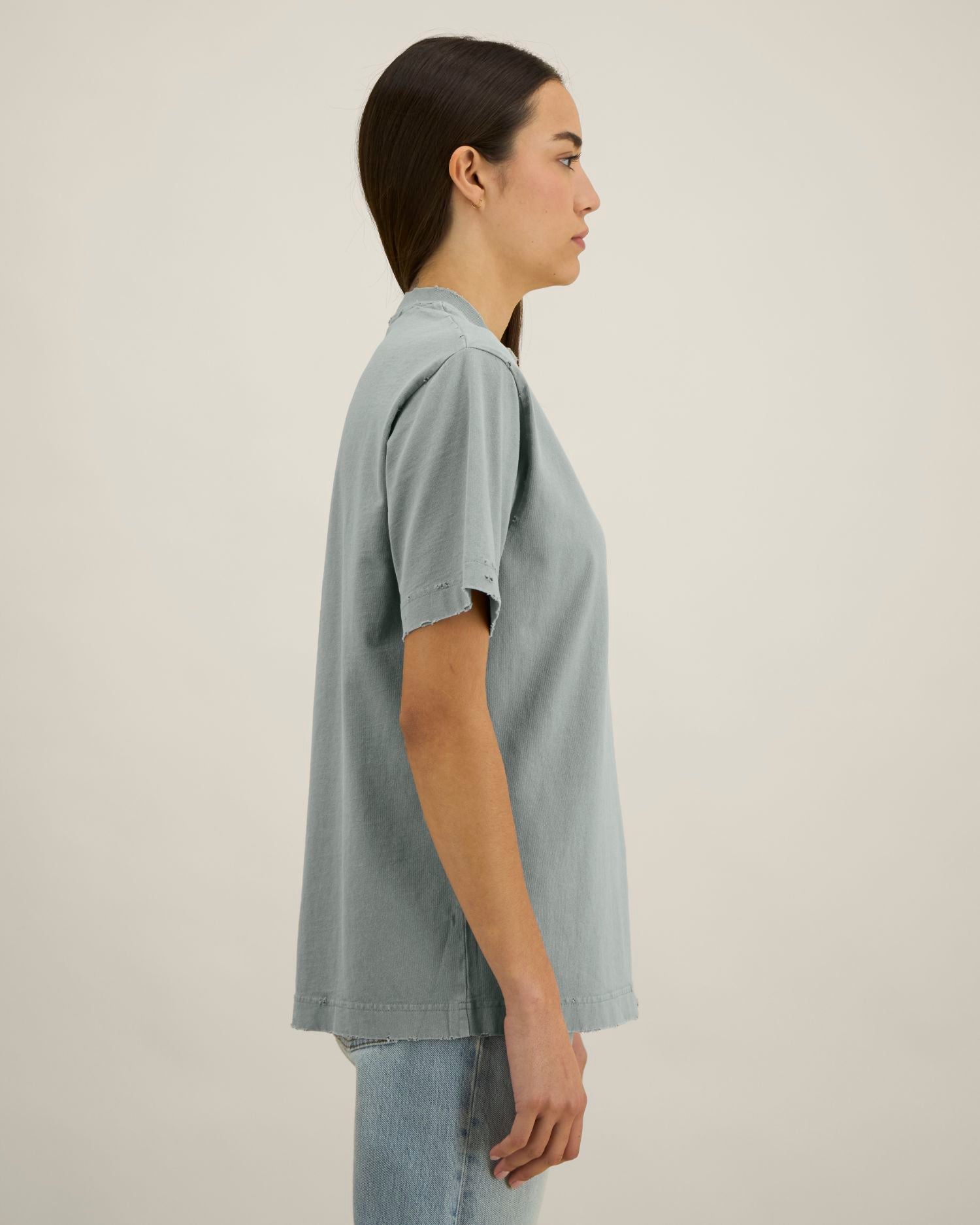 Stückgefärbtes schweres T-Shirt im Used-Look – 240 GSM | Freestyler Super Vintage – STTU280