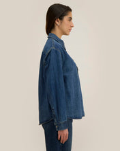 Sovracamicia unisex in denim pesante - 440 GSM | Palmer - STWU287