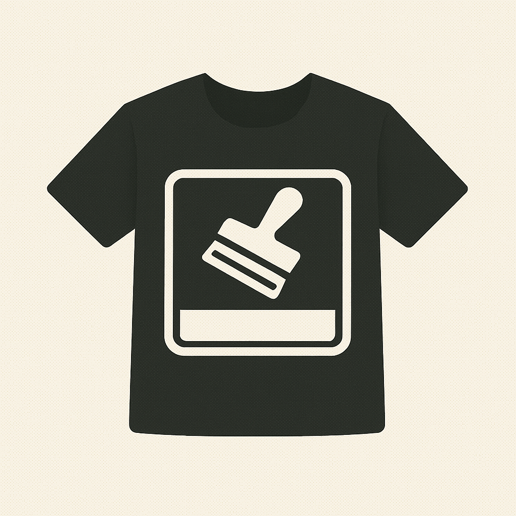 Screenprinting 1 colors