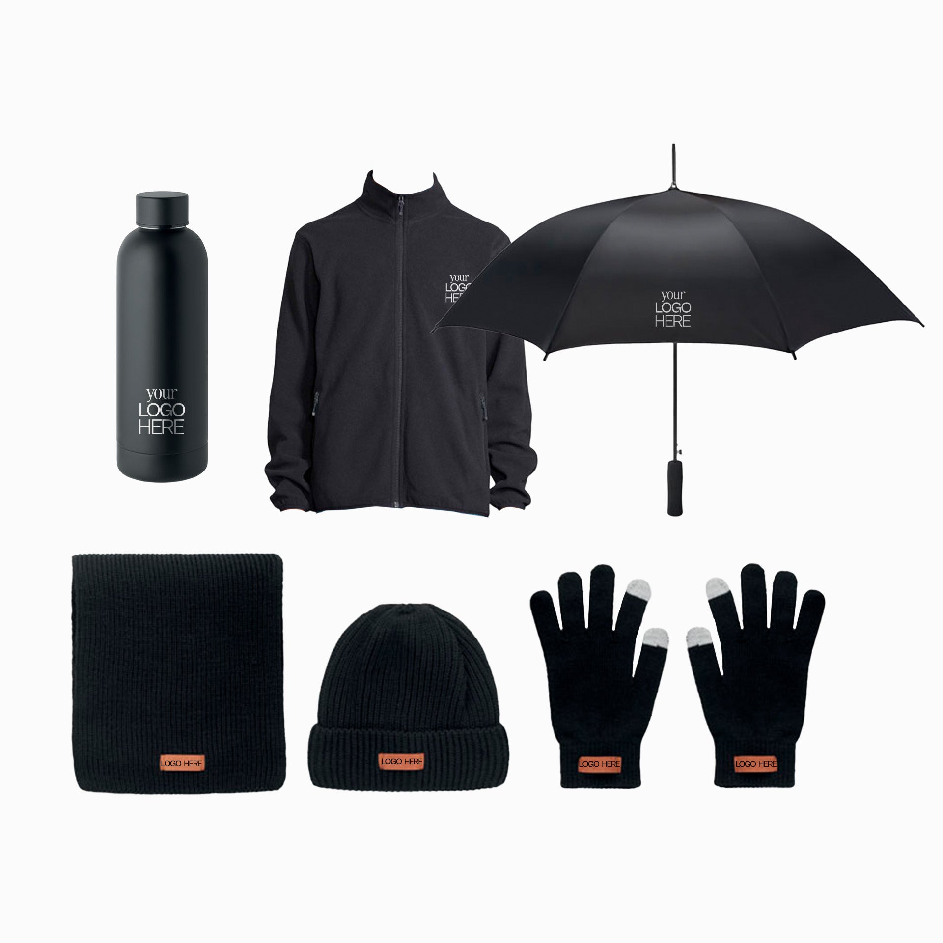 Winter Warmth Merchandise | Add Your Logo| Organic Blank