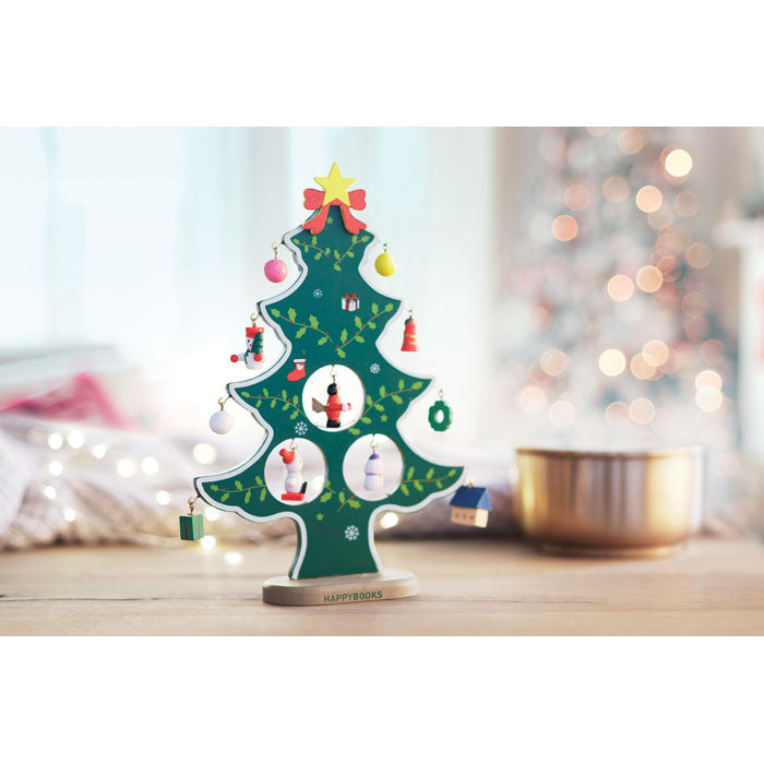 Wooden Xmas Tree Decoration | WOODTREE - CX1278