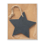 Weihnachtlicher Schieferanhänger Stern | SLATESTAR - CX1434