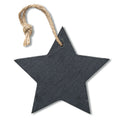 Decorazione natalizia in ardesia a forma di stella con cordino | SLATESTAR CX1434