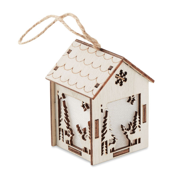 Mdf House With Light | PONIA - CX1463