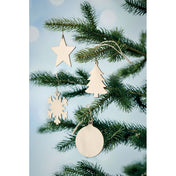 Wooden Tree Bauble Hanger | BALY - CX1473