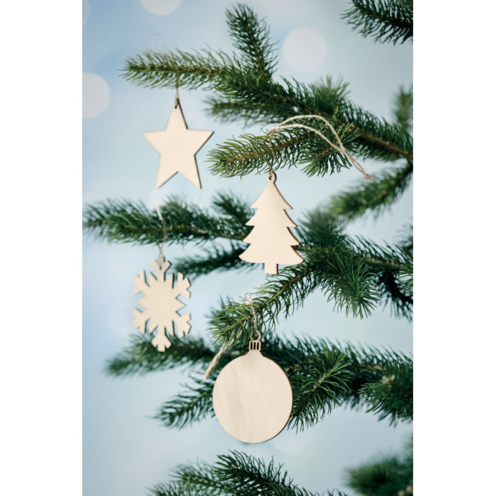 Wooden Tree Bauble Hanger | BALY - CX1473