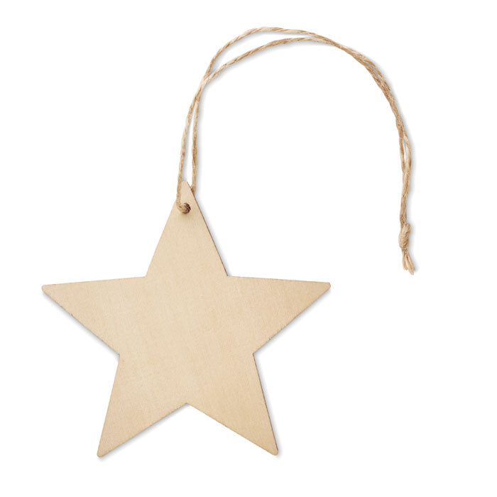 Wooden Star Shaped Hanger | ESTY - CX1476