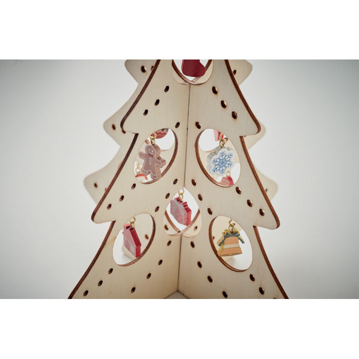 Wooden Xmas Tree Decoration | SILUETA - CX1510