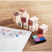 8 Wooden Christmas Stamps Set | STAMPIE - CX1512