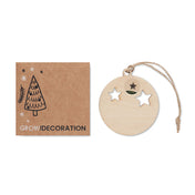 Wooden Bauble Shape Hanger | ROSEED - CX1556