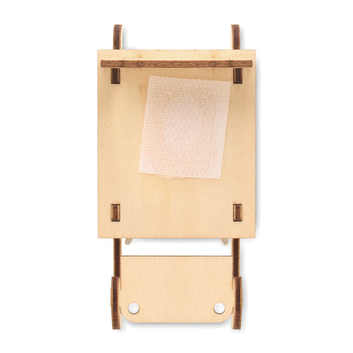 Decoratieve kabouter op houten slee | FROSTY SLEIGH CX1588