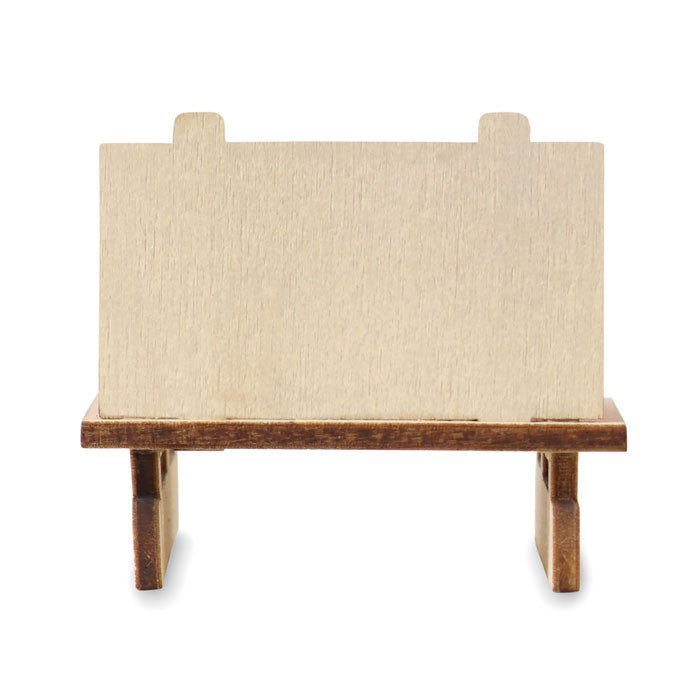 Decoratieve kabouter op houten slee | FROSTY SLEIGH CX1588
