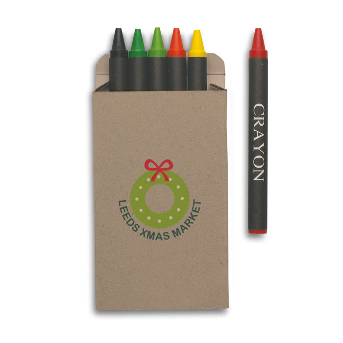 Carton Of 6 Wax Crayons | BRABO - IT2172