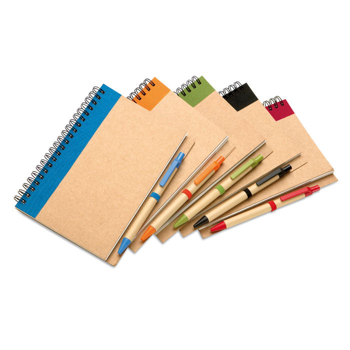 Cuaderno B6 Reciclado Con Bolígrafo | SONORA PLUS-IT3775