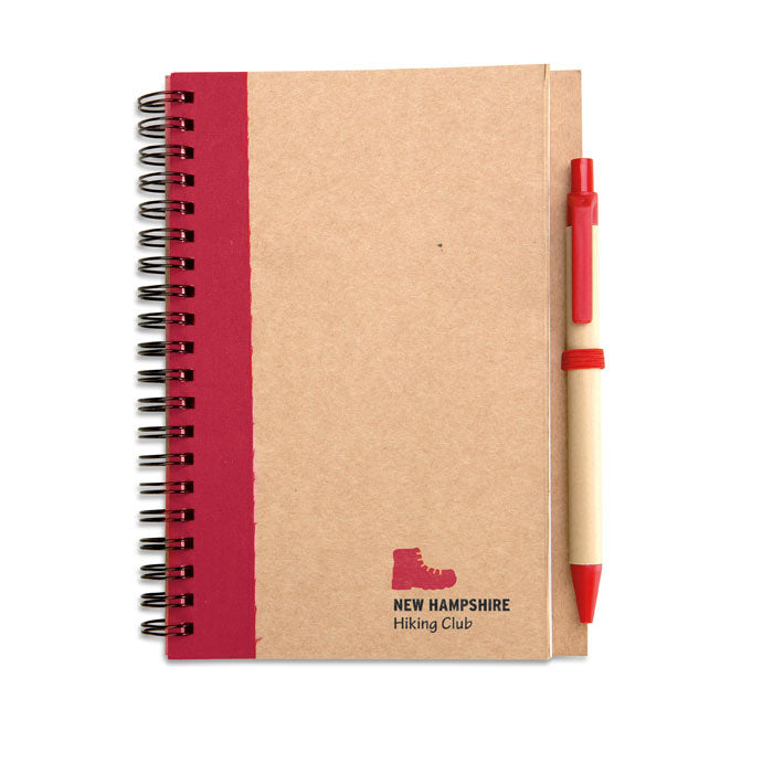 Cuaderno B6 Reciclado Con Bolígrafo | SONORA PLUS-IT3775