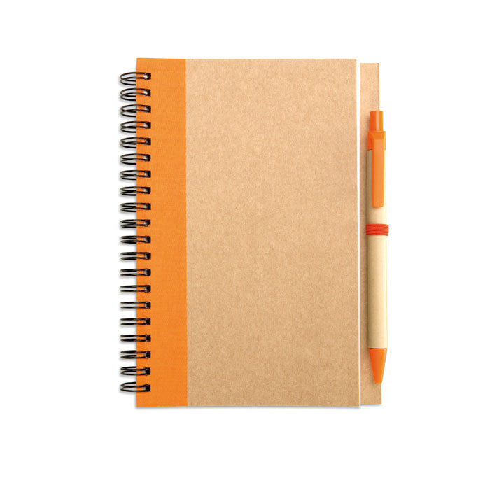 Cuaderno B6 Reciclado Con Bolígrafo | SONORA PLUS-IT3775