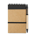 A6-Notizblock aus Recyclingmaterial mit Stift | SONORA - IT3789