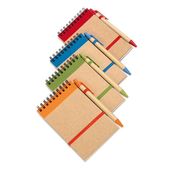 A6 Recycled Notepad With Pen | SONORA - IT3789