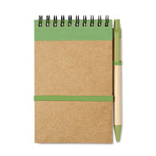 A6 Recycled Notepad With Pen | SONORA - IT3789