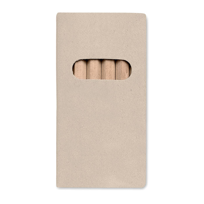 6 Coloured Pencils In Box | ABIGAIL - KC2478