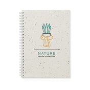 A5 Seed Paper Cover Notebook | SEED RING - MO2083