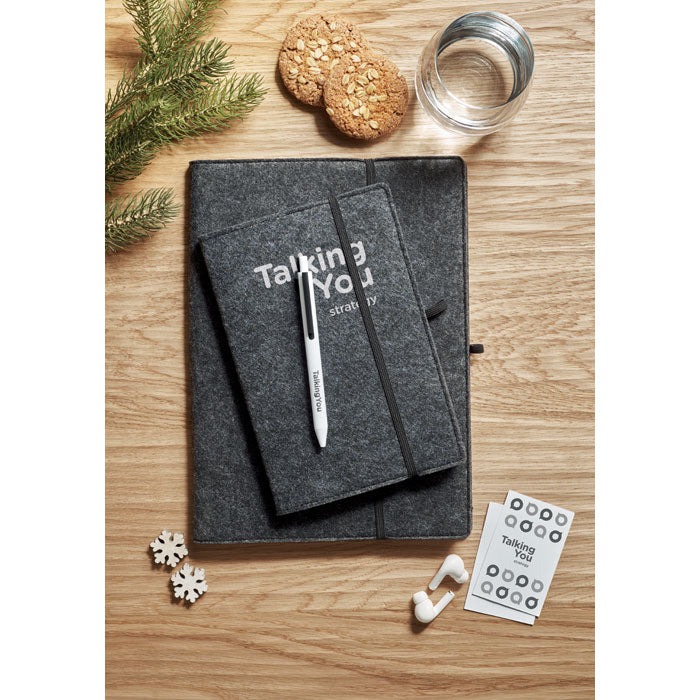 A5 Notebook Rpet Felt | FELTBOOK - MO2093