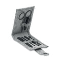6-teiliges Maniküre-Set aus Edelstahl, RPET-Filzetui | NAILKIT FELT - MO2140