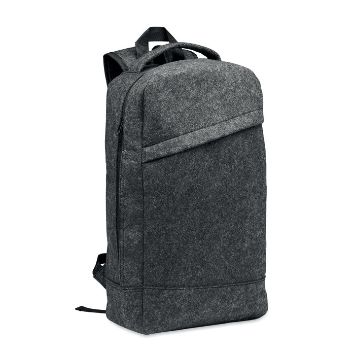 13-inch Laptop Backpack RPET Felt, Padded Straps