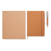 Conjunto de Cuadernos de Cuero Reciclado | ELEGANOTE - MO2195