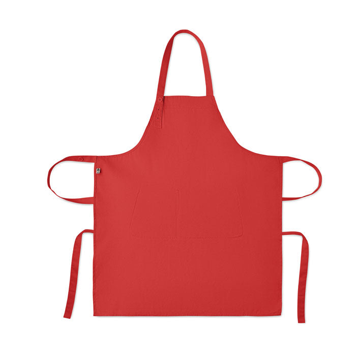 Organic Cotton Apron with Front Pocket | GAMMA - MO2249