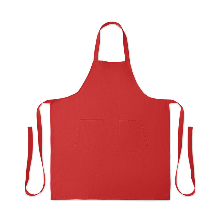 Organic Cotton Apron with Front Pocket | GAMMA - MO2249