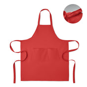 Organic Cotton Apron with Front Pocket | GAMMA - MO2249