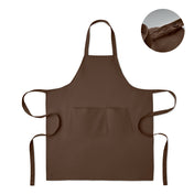 Organic Cotton Apron with Front Pocket | GAMMA - MO2249
