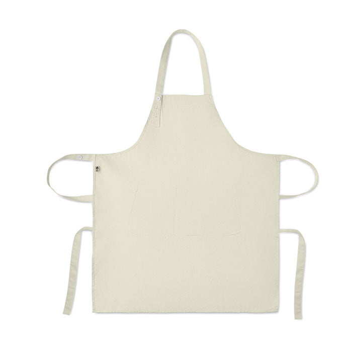 Organic Cotton Apron with Front Pocket | GAMMA - MO2249