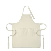 Organic Cotton Apron with Front Pocket | GAMMA - MO2249