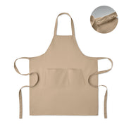 Organic Cotton Apron with Front Pocket | GAMMA - MO2249