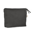 Kosmetiktasche, recycelte Baumwolle & RPET, 21.5 x 5 x 14.5 cm | ELNAS MO2274