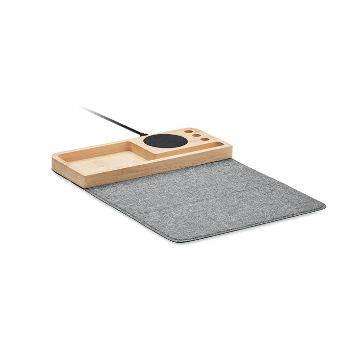 Wireless Charger In Bamboo 15w | PANDU - MO2281