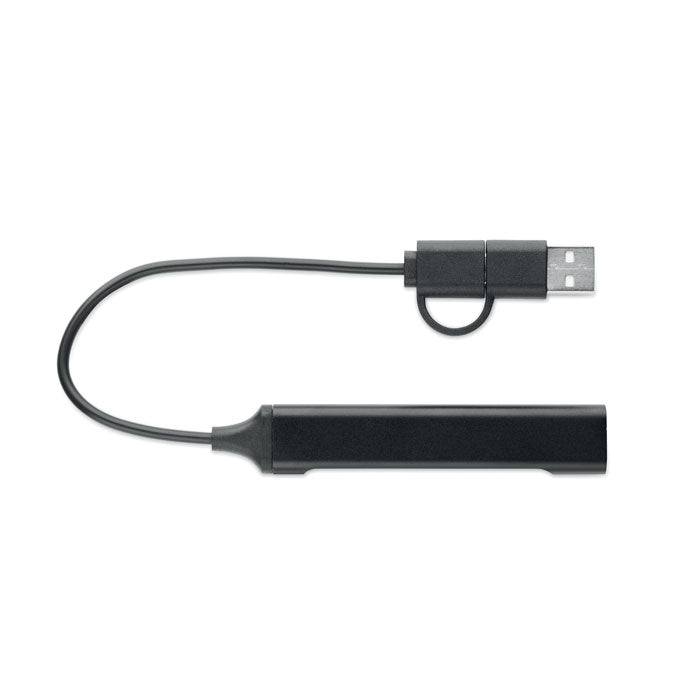 Concentrador USB de 4 Puertos de 19 cm | ACTUAL - MO2294