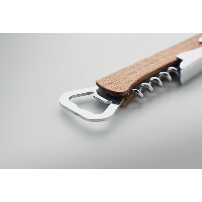 3 In 1 Bamboo Bottle Opener | WOOL - MO2313