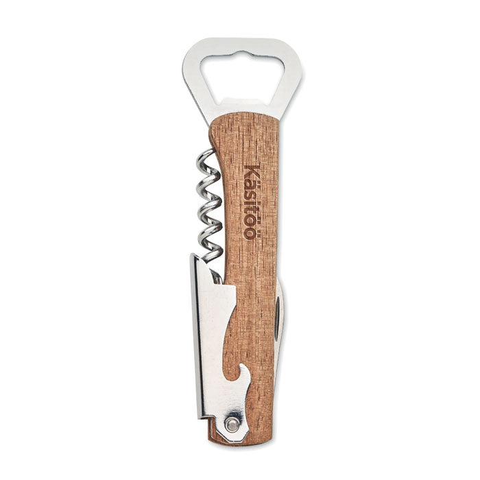 3 In 1 Bamboo Bottle Opener | WOOL - MO2313