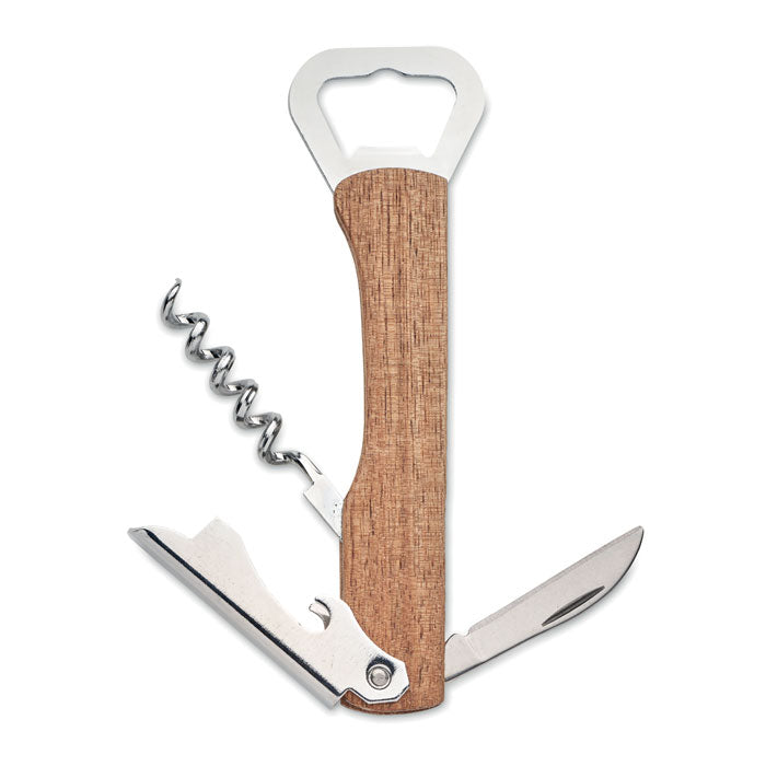 3 In 1 Bamboo Bottle Opener | WOOL - MO2313