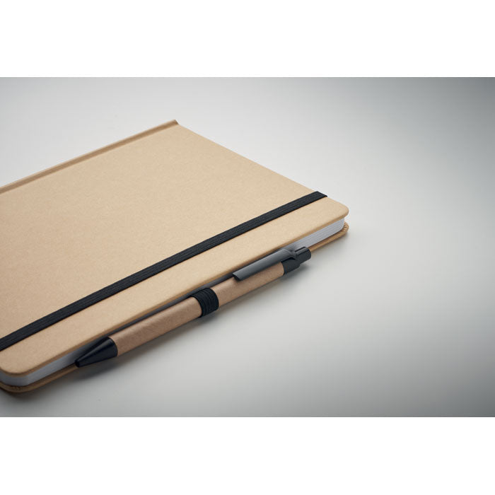 A5 Notebook In Recycled Carton | CARATIL - MO2396