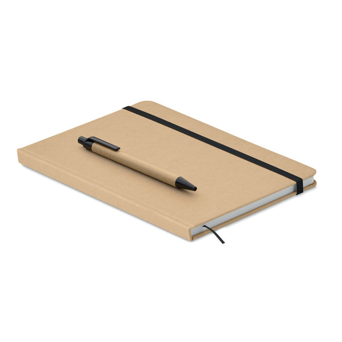 A5 Notebook In Recycled Carton | CARATIL - MO2396