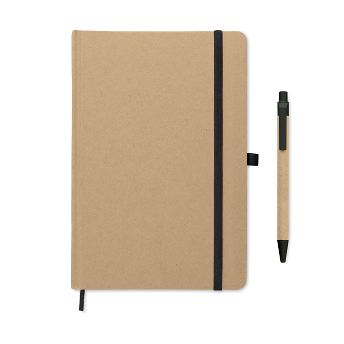 A5 Notebook In Recycled Carton | CARATIL - MO2396