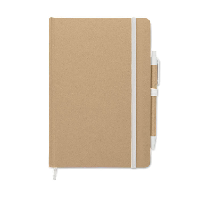 A5 Notebook In Recycled Carton | CARATIL - MO2396