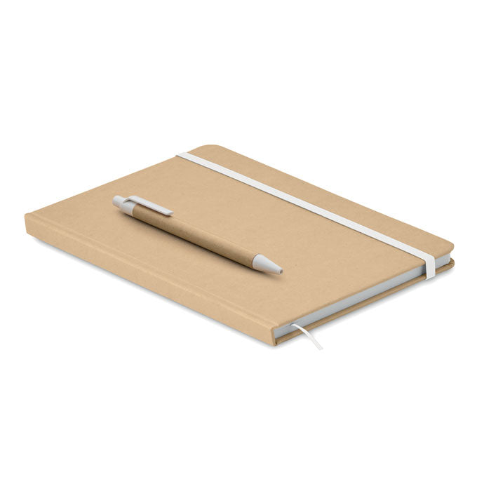 A5 Notebook In Recycled Carton | CARATIL - MO2396