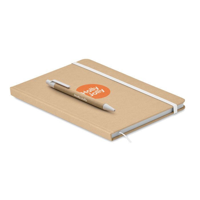 A5 Notebook In Recycled Carton | CARATIL - MO2396